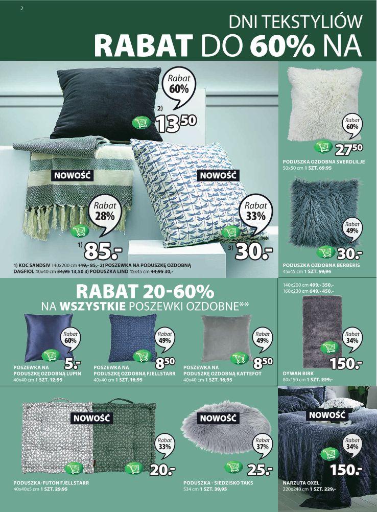 Gazetka promocyjna Jysk str. 2