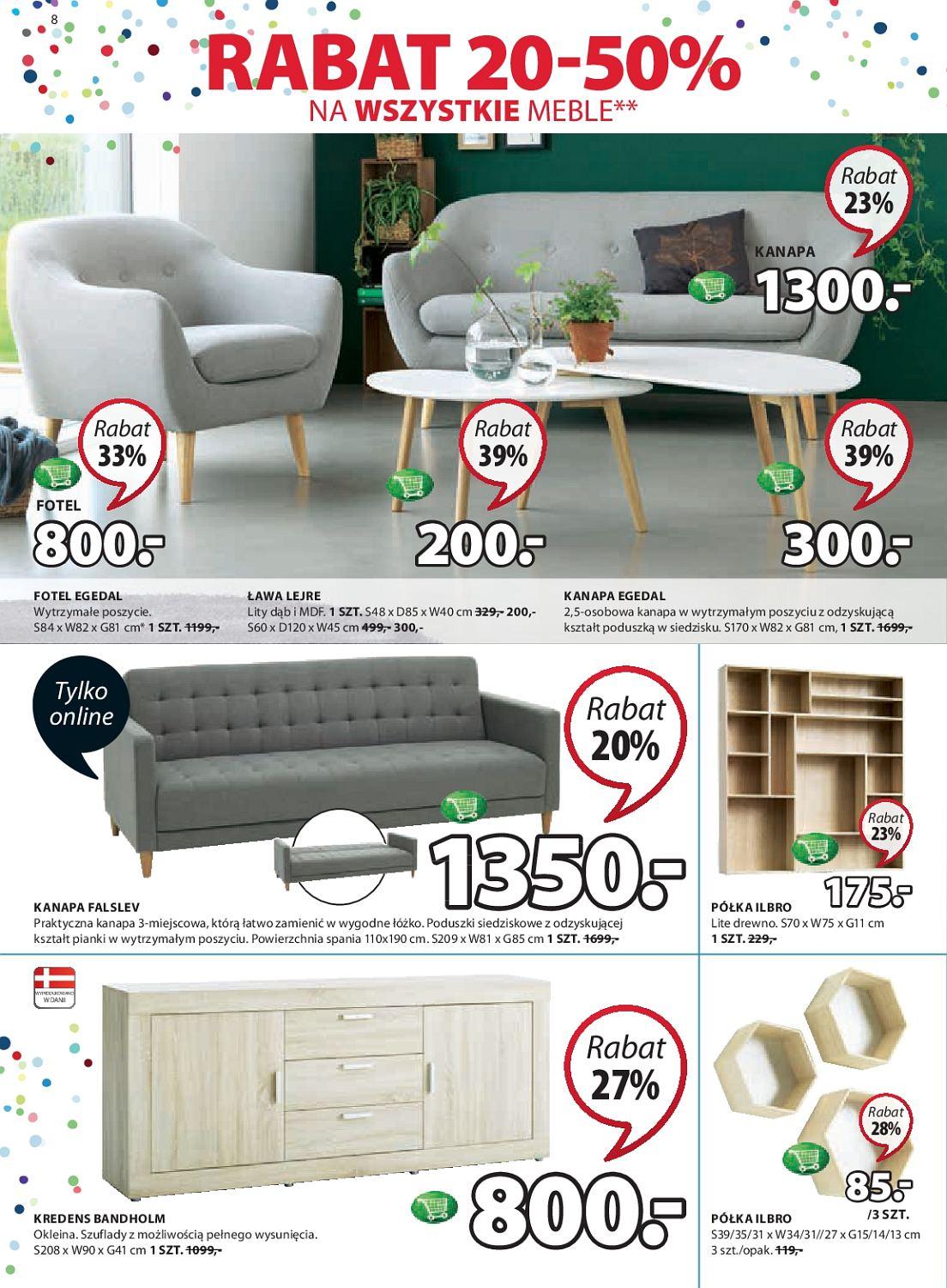 Gazetka promocyjna Jysk str. 8