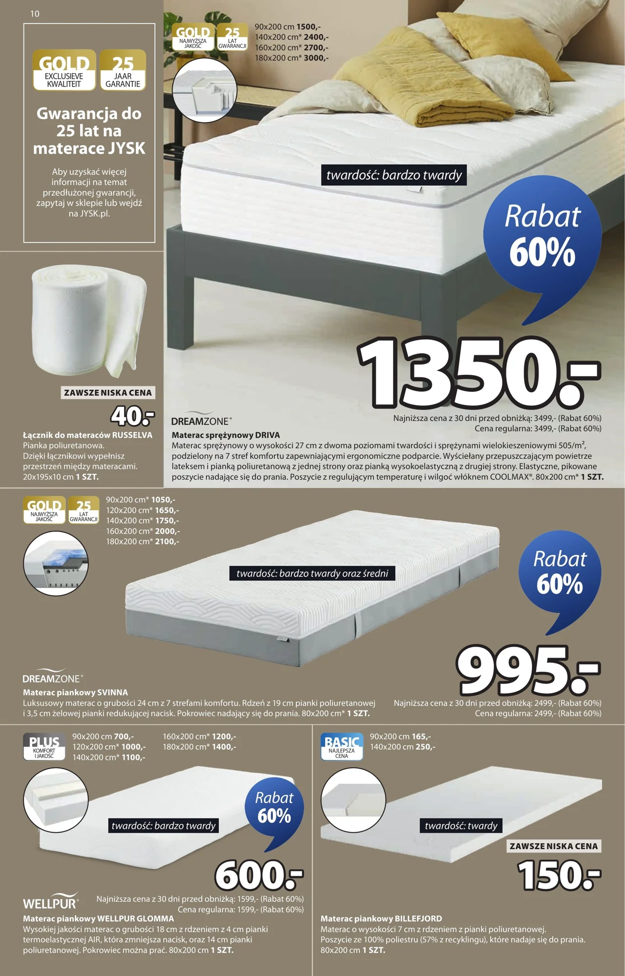 Gazetka promocyjna Jysk str. 10