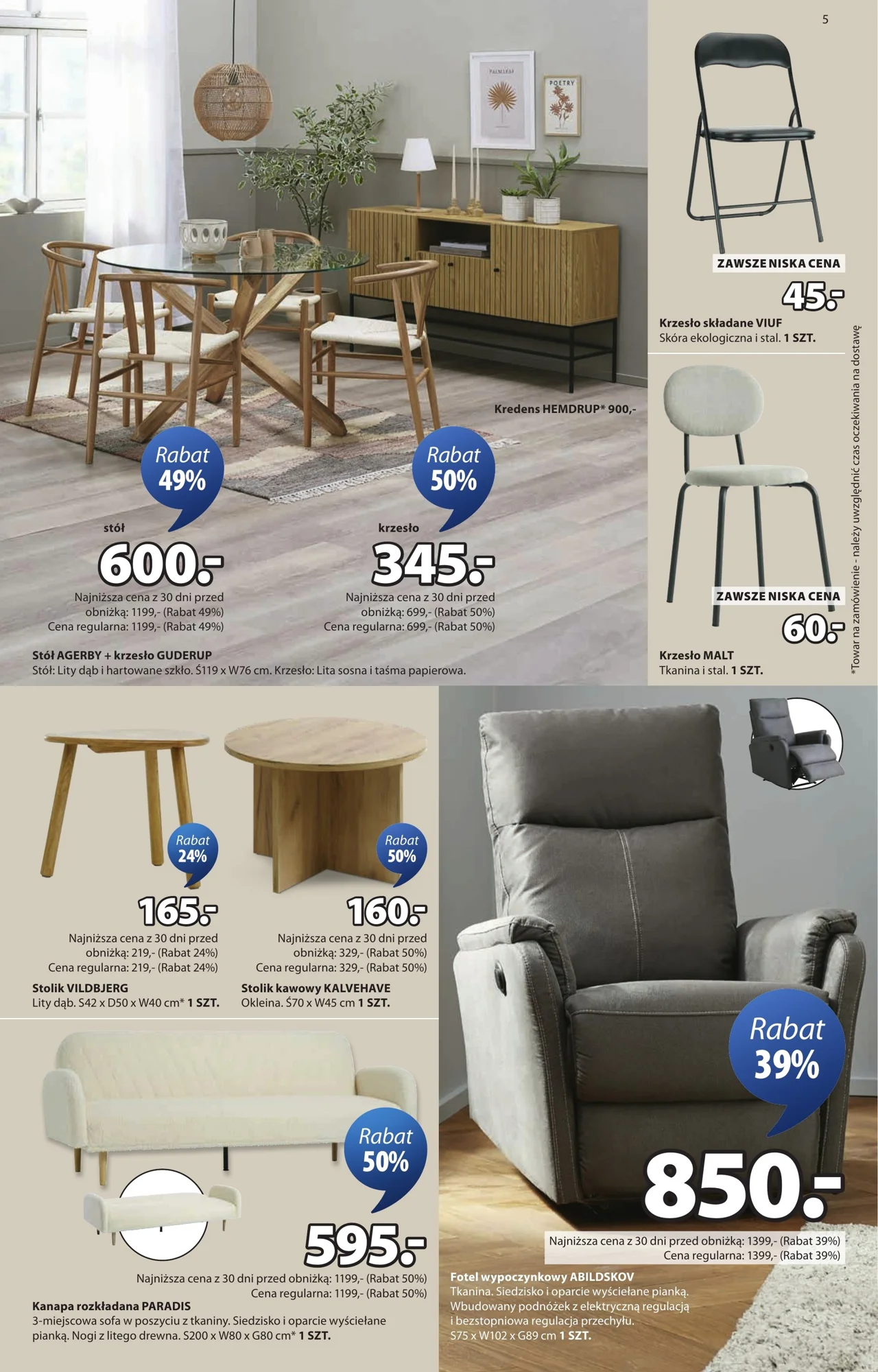 Gazetka promocyjna Jysk str. 5