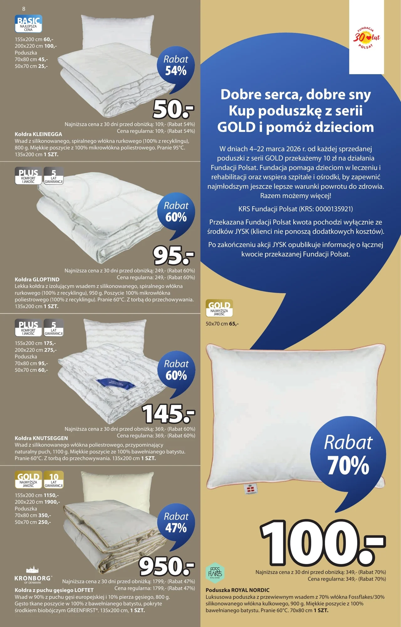 Gazetka promocyjna Jysk str. 8