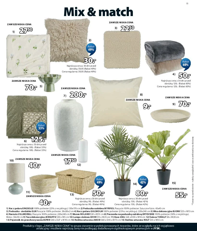 Gazetka promocyjna Jysk str. 11