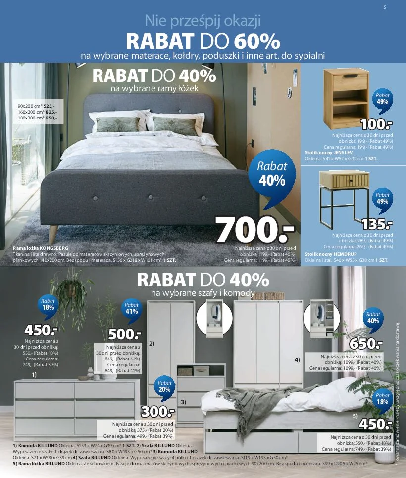 Gazetka promocyjna Jysk str. 5