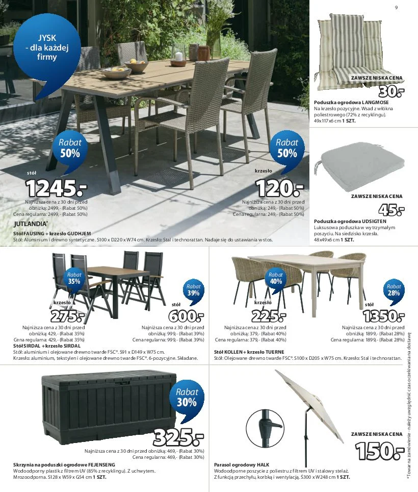 Gazetka promocyjna Jysk str. 9