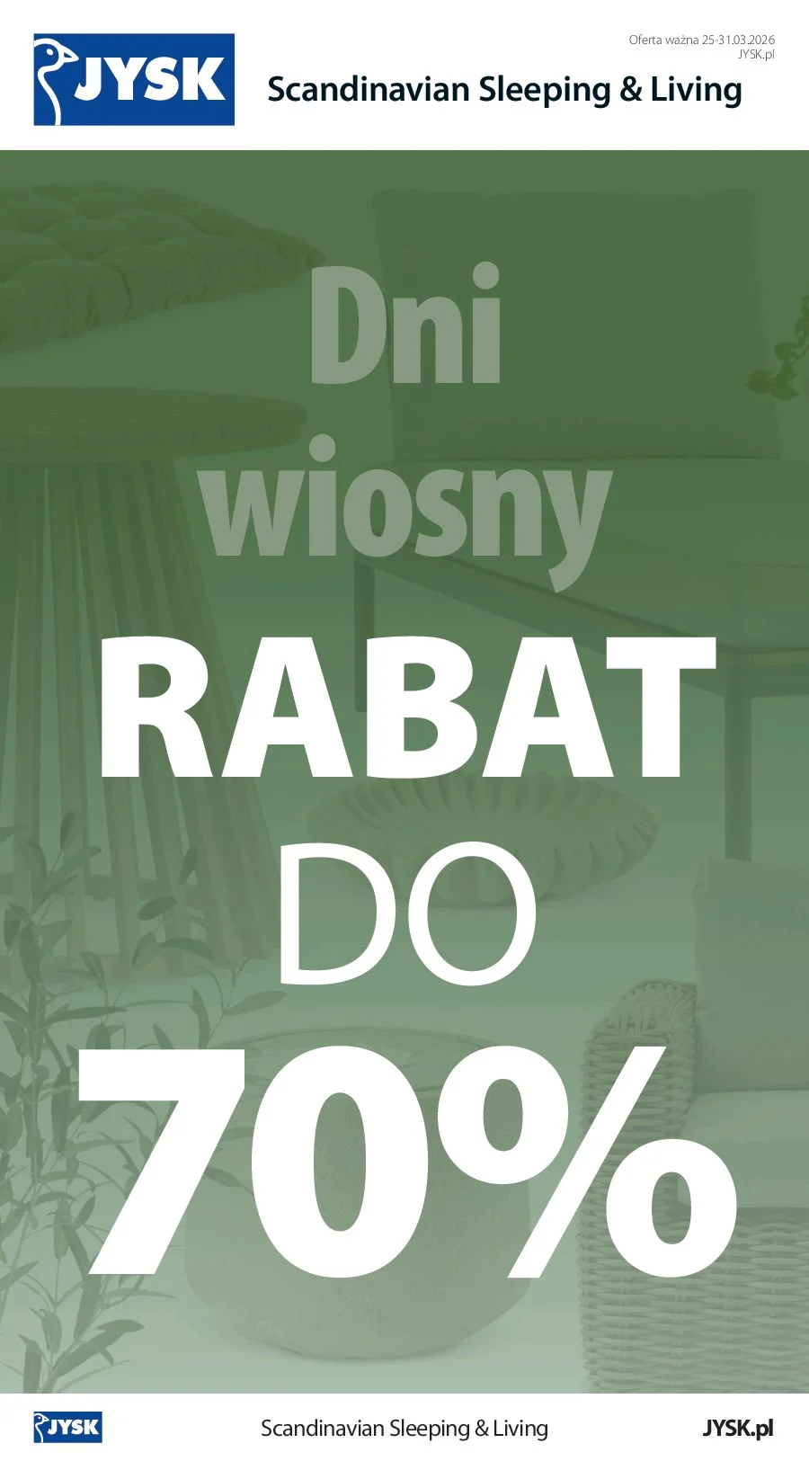 Gazetka promocyjna Jysk str. 1