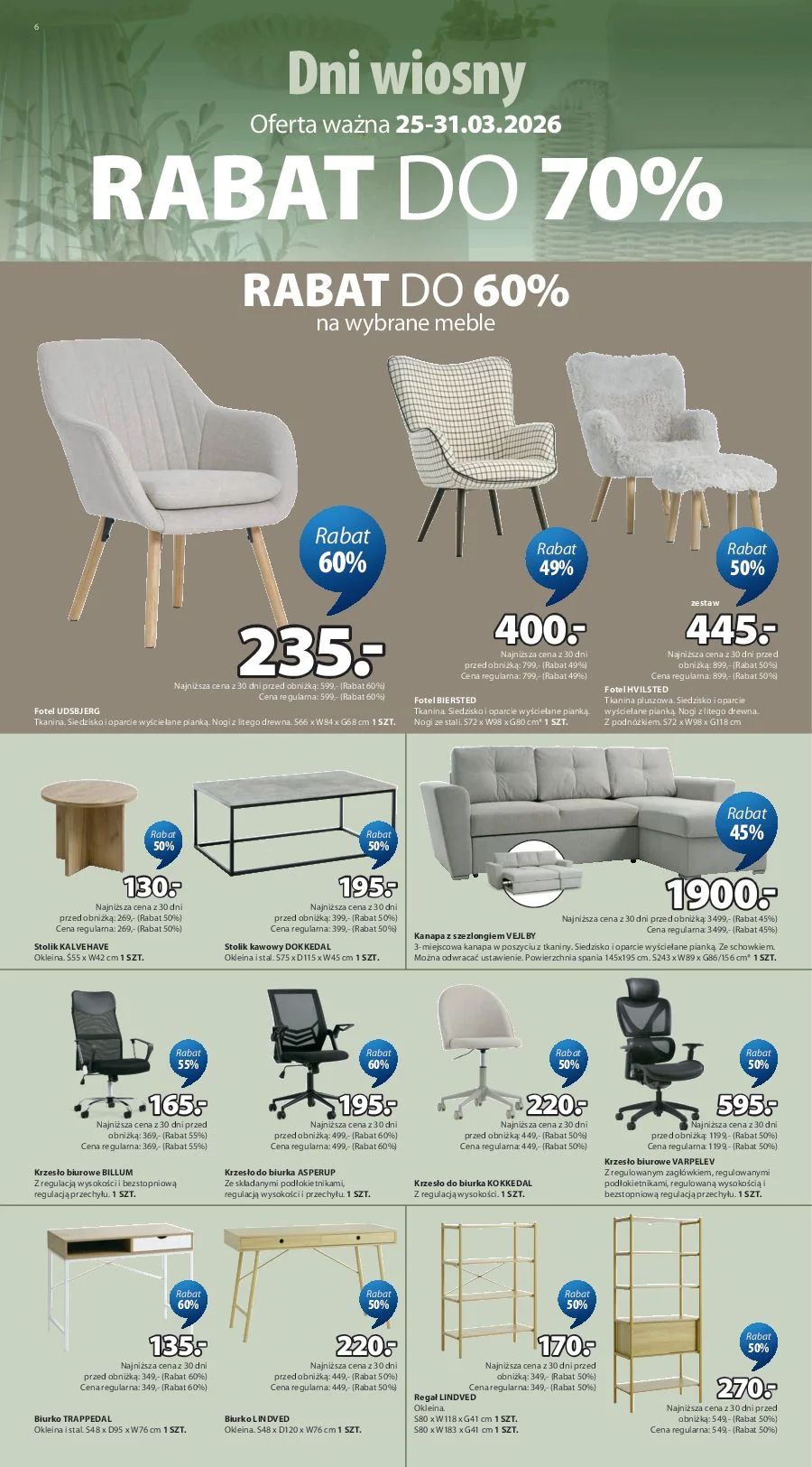 Gazetka promocyjna Jysk str. 6