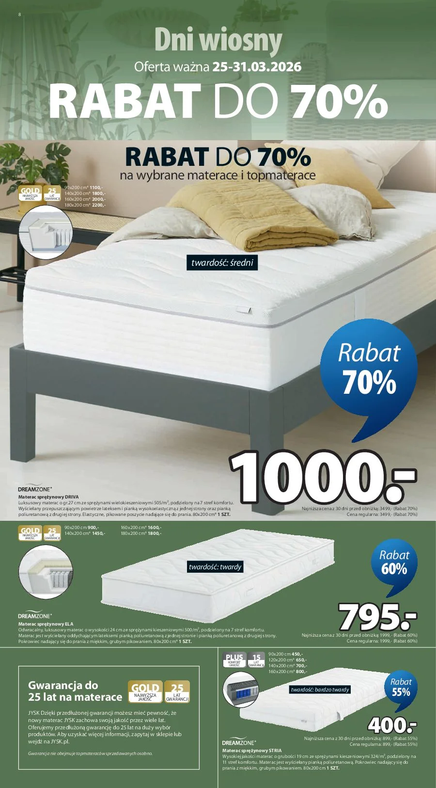 Gazetka promocyjna Jysk str. 8