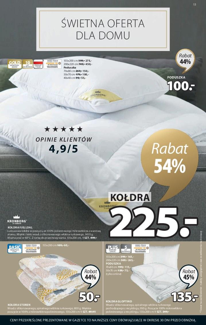 Gazetka promocyjna Jysk str. 13