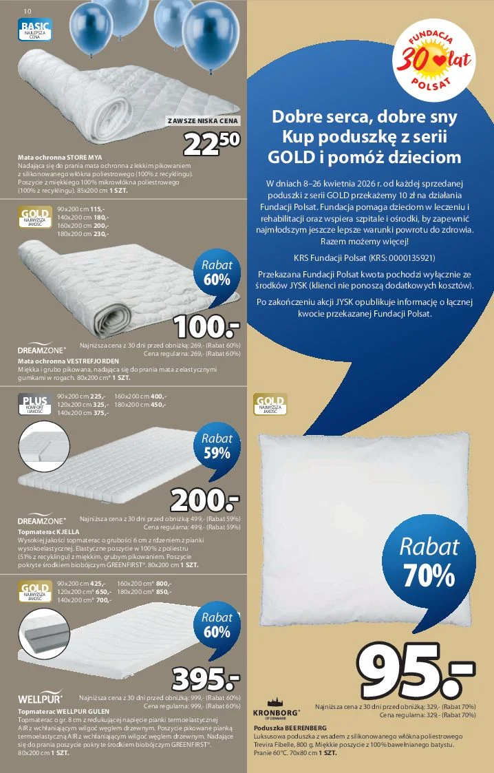 Gazetka promocyjna Jysk str. 10