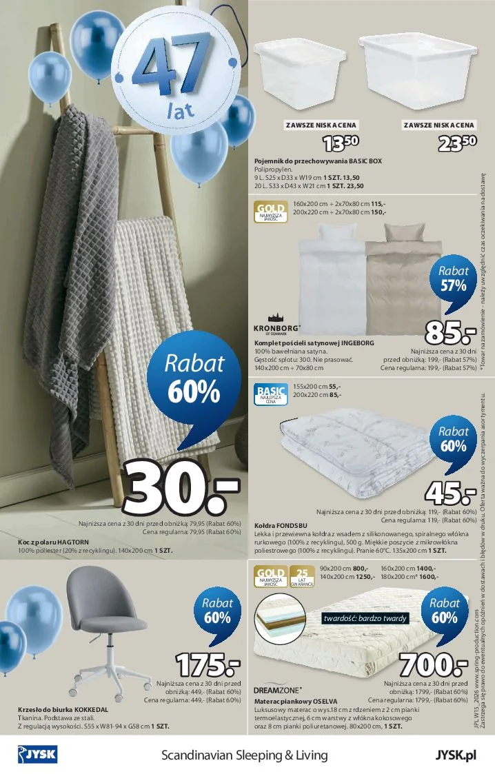 Gazetka promocyjna Jysk str. 16