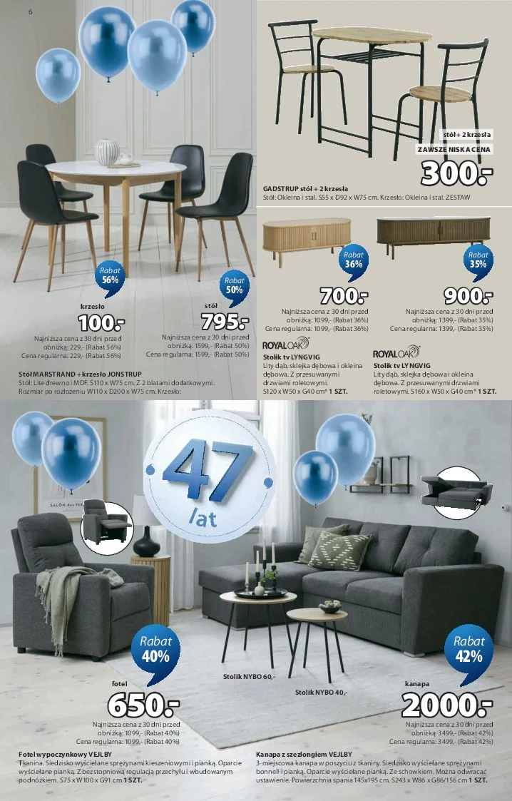 Gazetka promocyjna Jysk str. 6