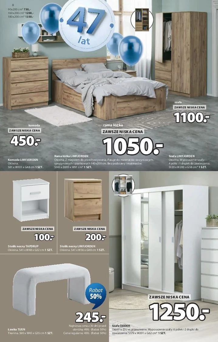 Gazetka promocyjna Jysk str. 8