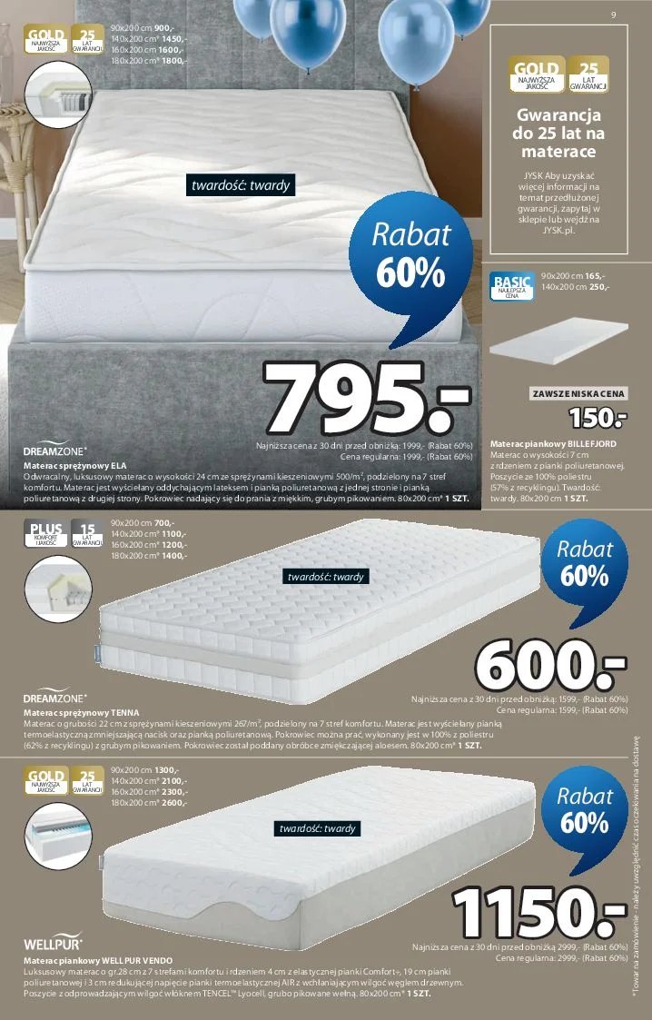 Gazetka promocyjna Jysk str. 9