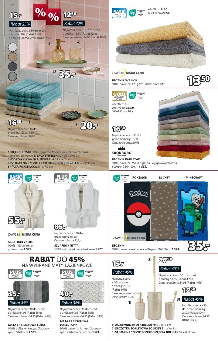 Gazetka promocyjna Jysk str. 12