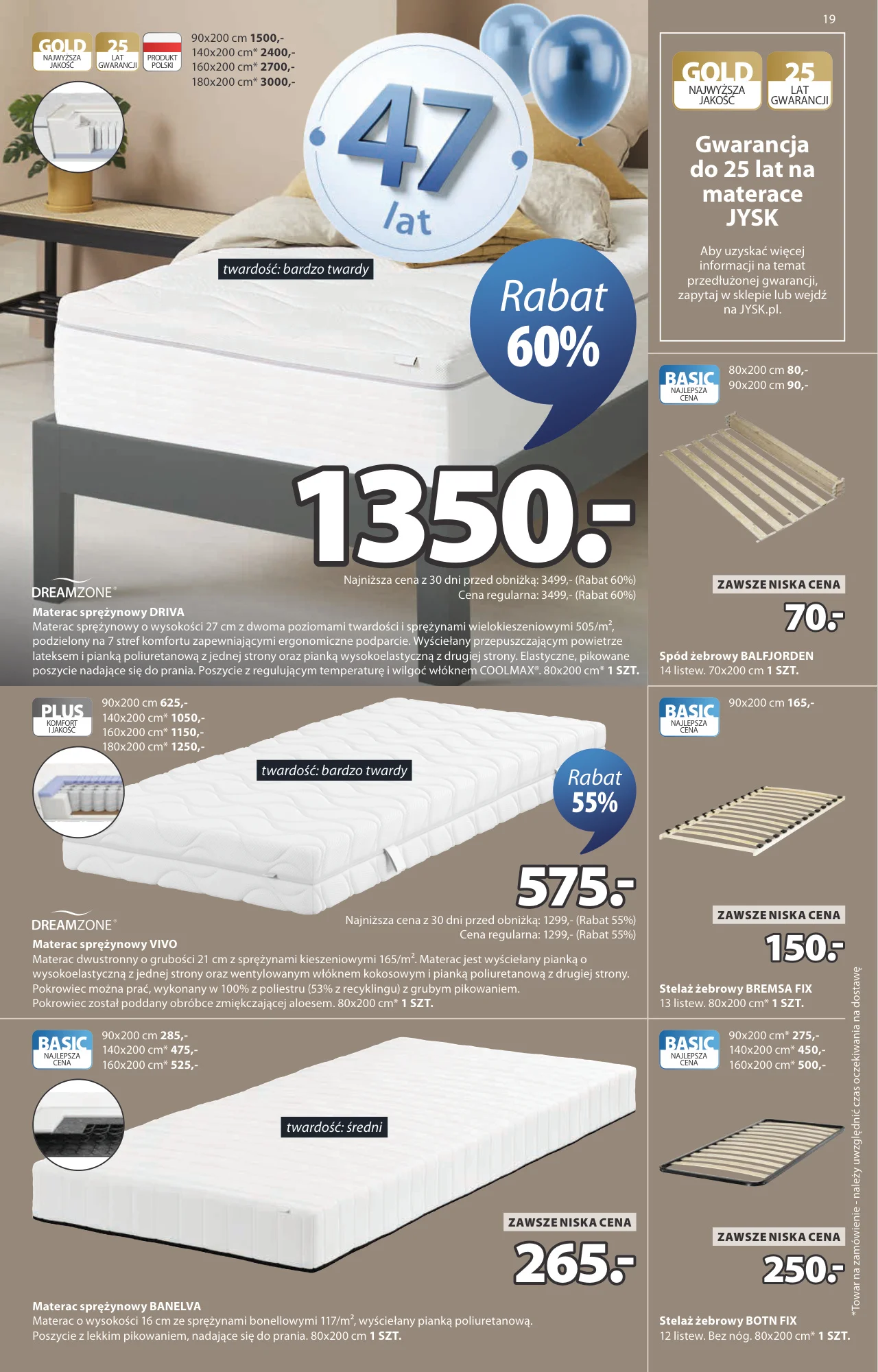 Gazetka promocyjna Jysk str. 20