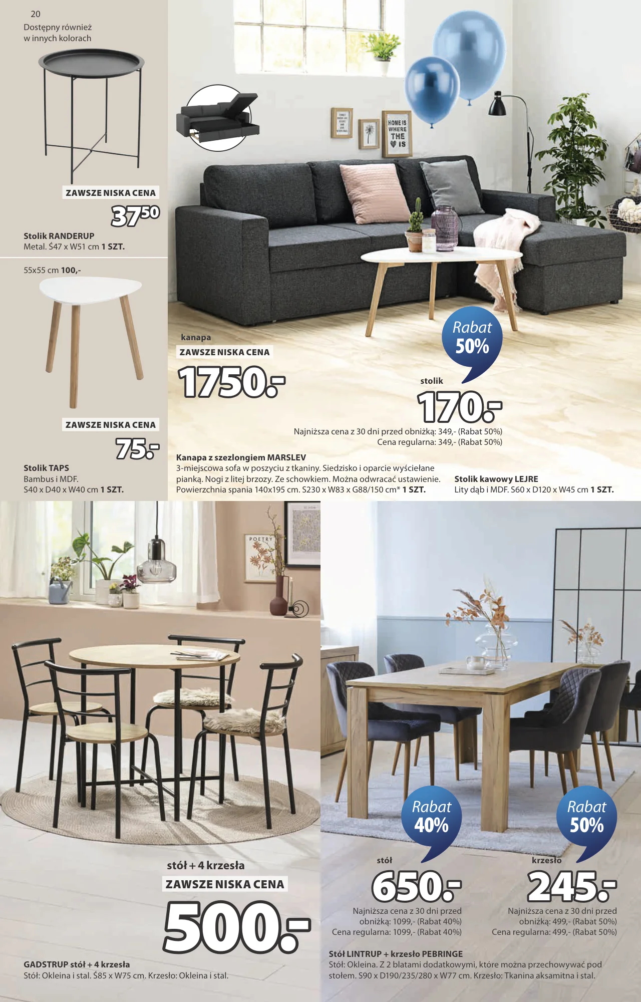 Gazetka promocyjna Jysk str. 21