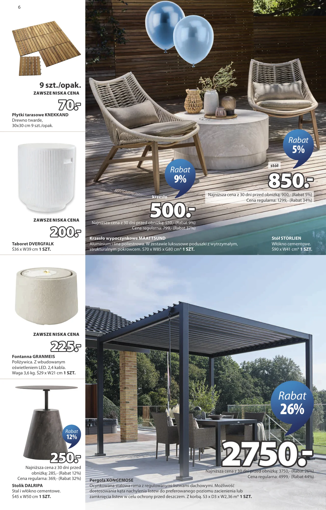 Gazetka promocyjna Jysk str. 7