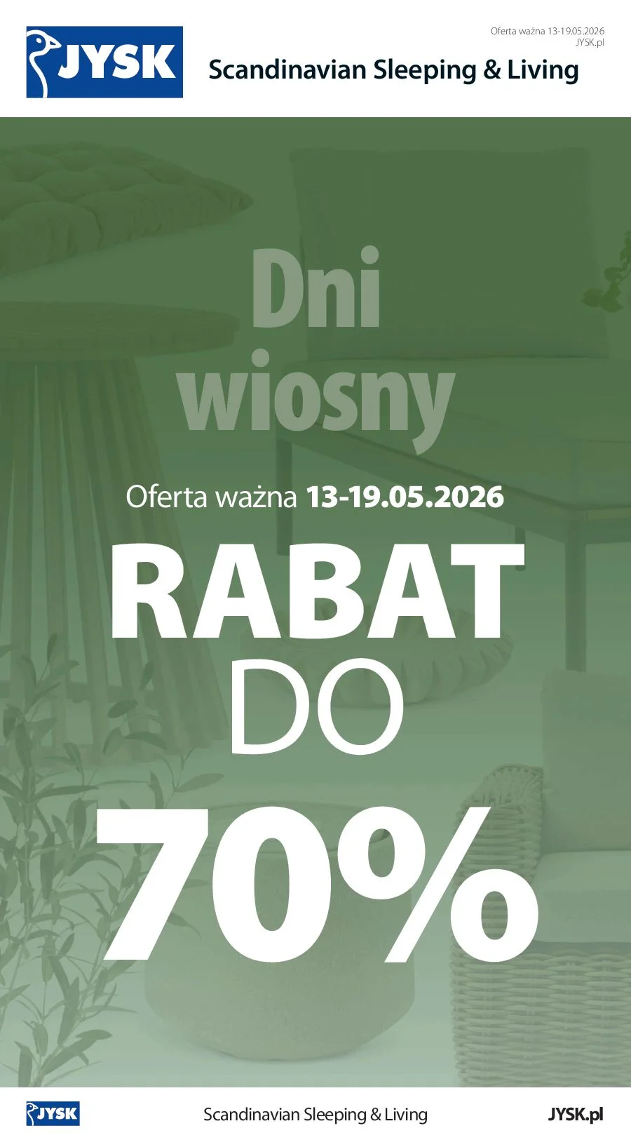 Gazetka promocyjna Jysk str. 1