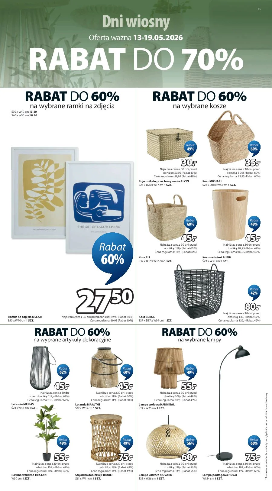 Gazetka promocyjna Jysk str. 13