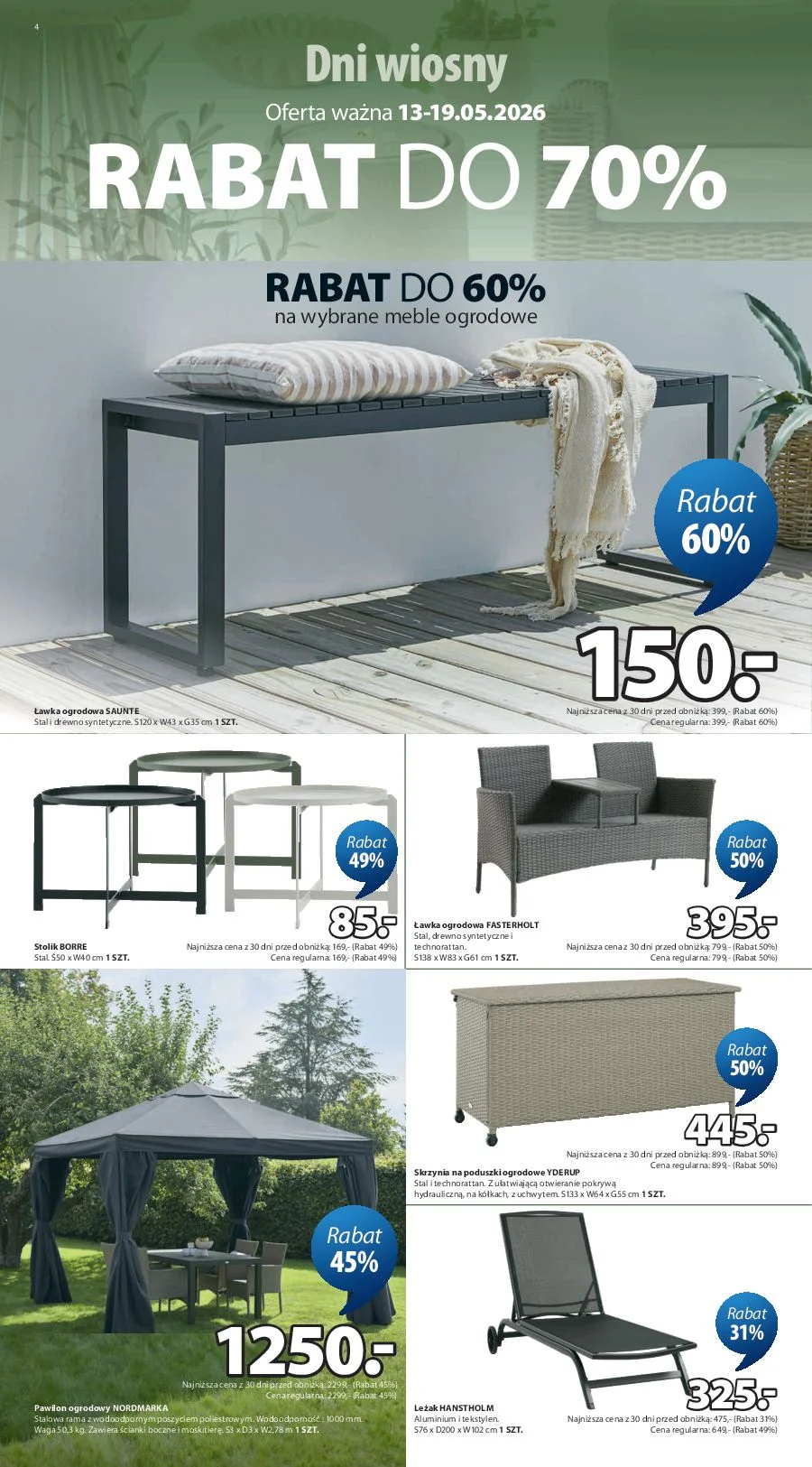 Gazetka promocyjna Jysk str. 4