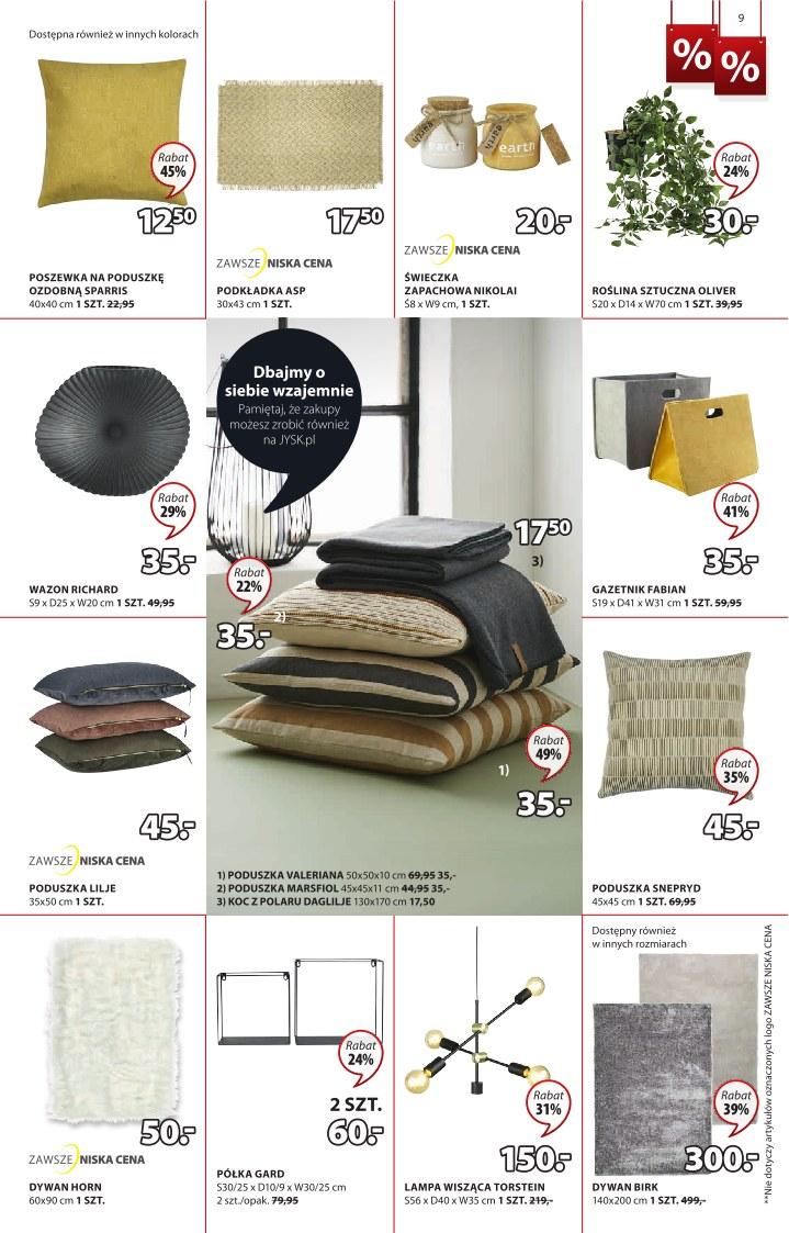 Gazetka promocyjna Jysk str. 9