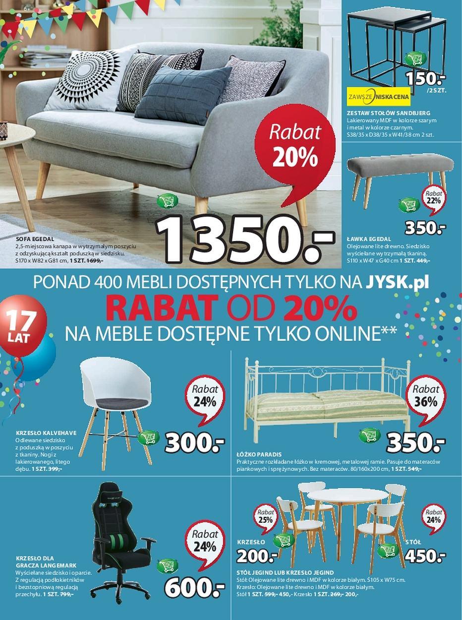 Gazetka promocyjna Jysk str. 6