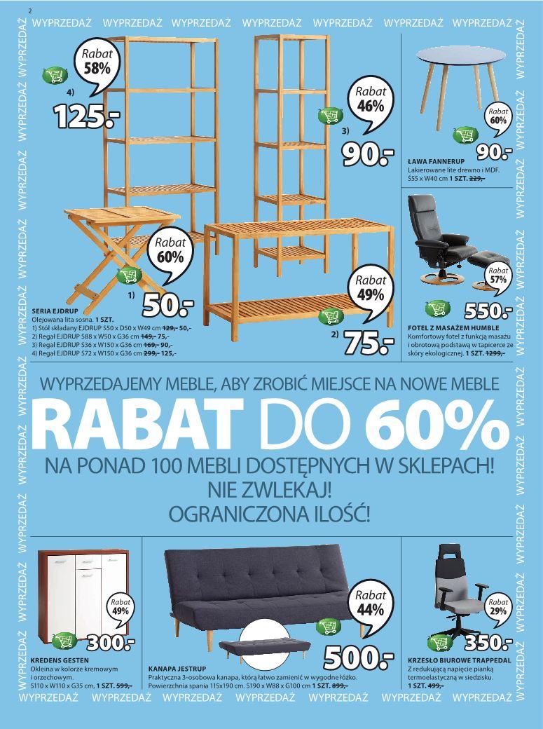 Gazetka promocyjna Jysk str. 2