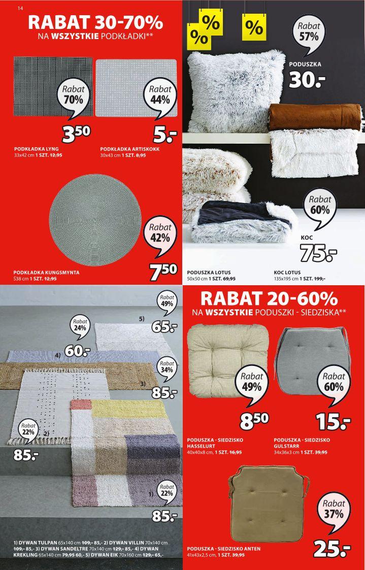 Gazetka promocyjna Jysk str. 14