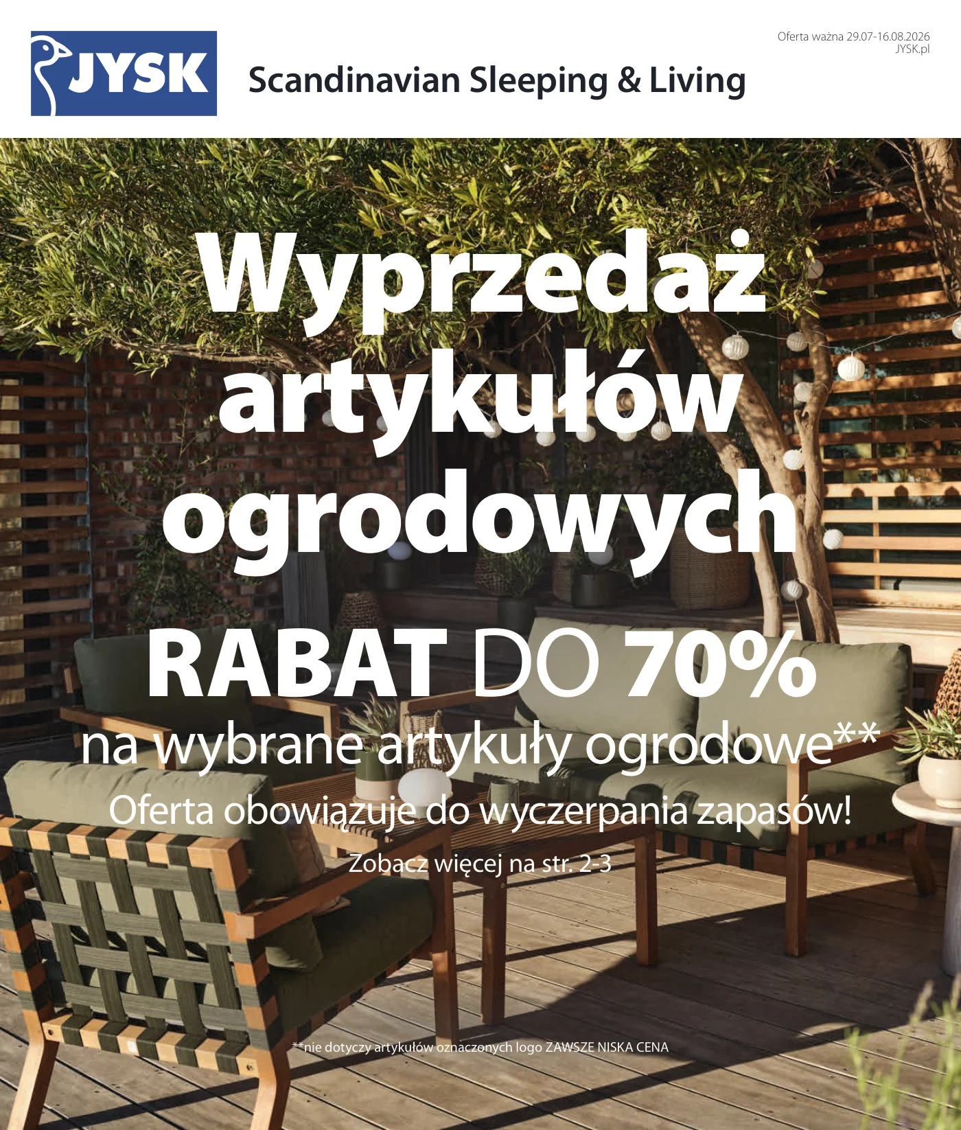 Gazetka promocyjna Jysk str. 2
