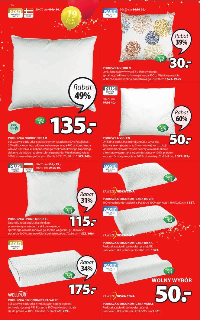 Gazetka promocyjna Jysk str. 14