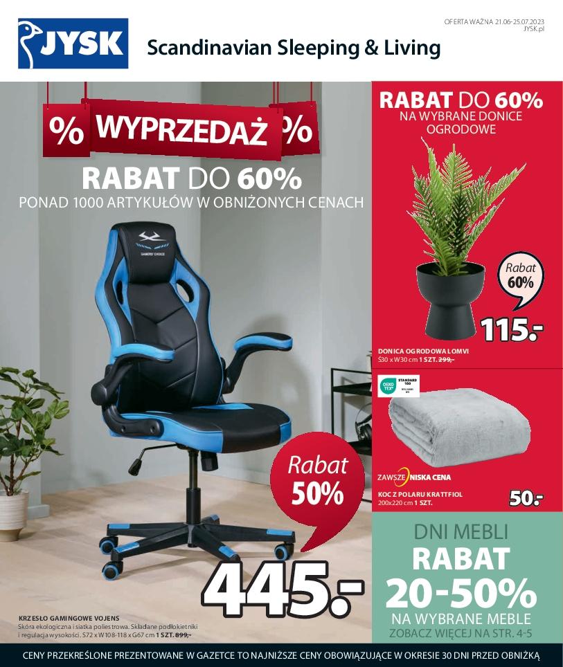 Gazetka promocyjna Jysk str. 1