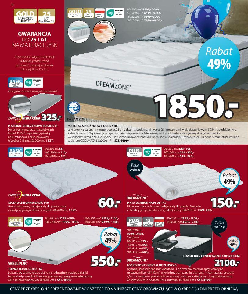 Gazetka promocyjna Jysk str. 12