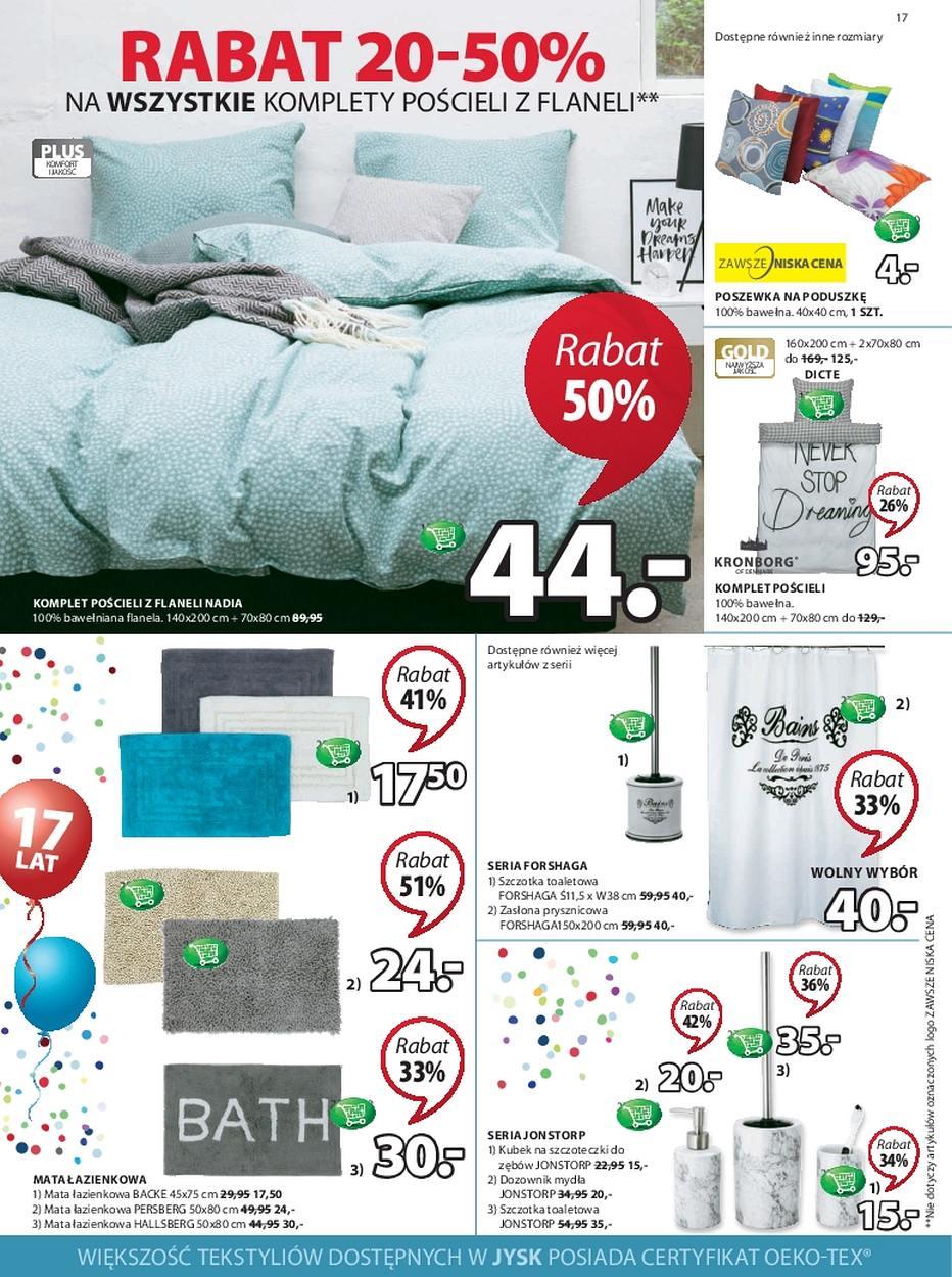 Gazetka promocyjna Jysk str. 17