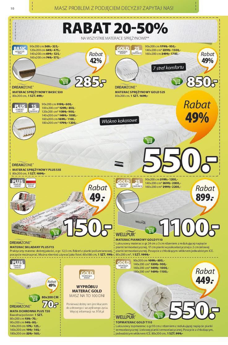 Gazetka promocyjna Jysk str. 10