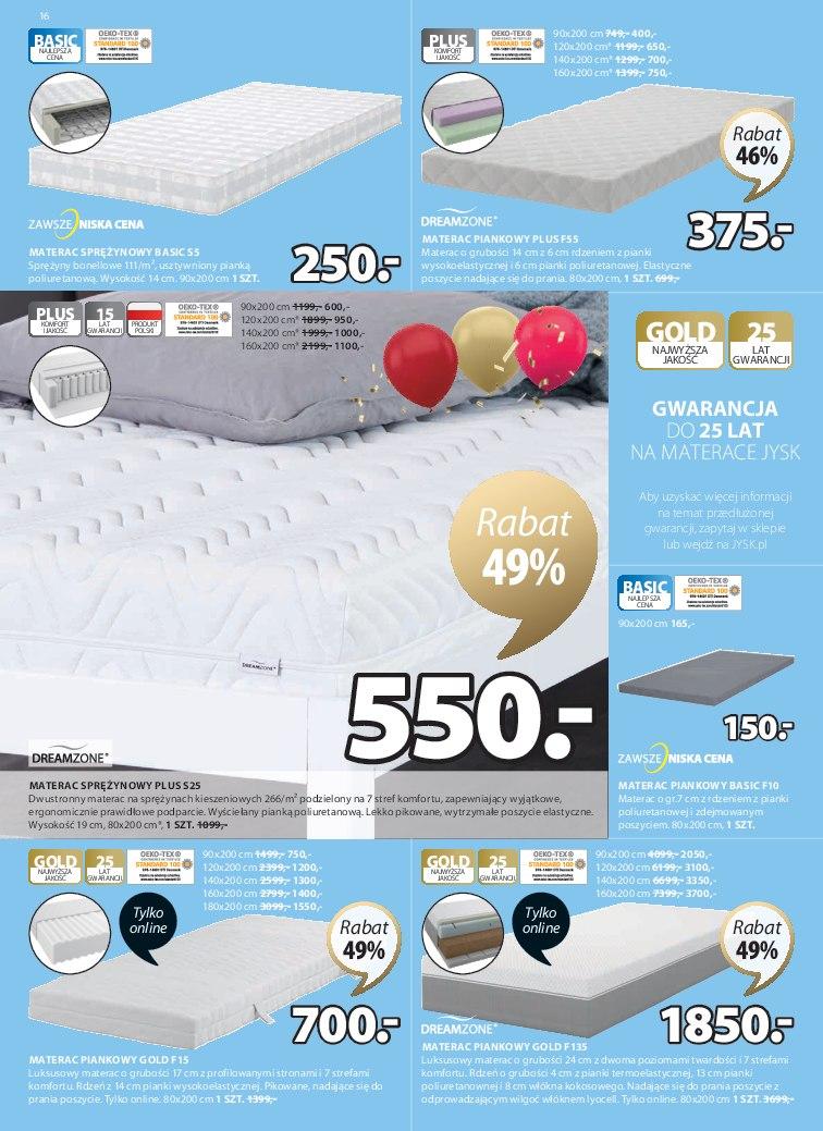 Gazetka promocyjna Jysk str. 16