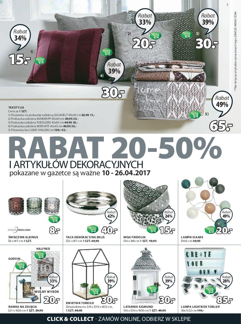 Gazetka promocyjna Jysk str. 5