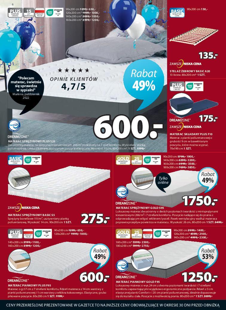 Gazetka promocyjna Jysk str. 6