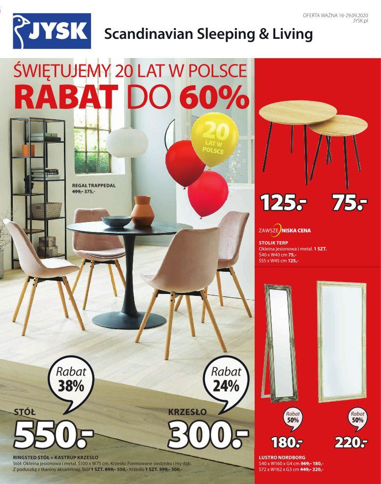 Gazetka promocyjna Jysk str. 1