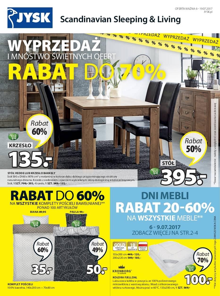 Gazetka promocyjna Jysk str. 1