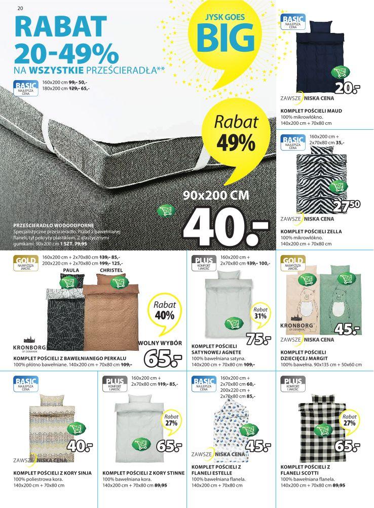 Gazetka promocyjna Jysk str. 20
