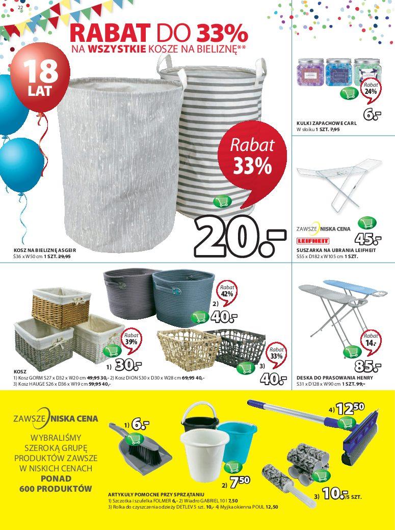 Gazetka promocyjna Jysk str. 22