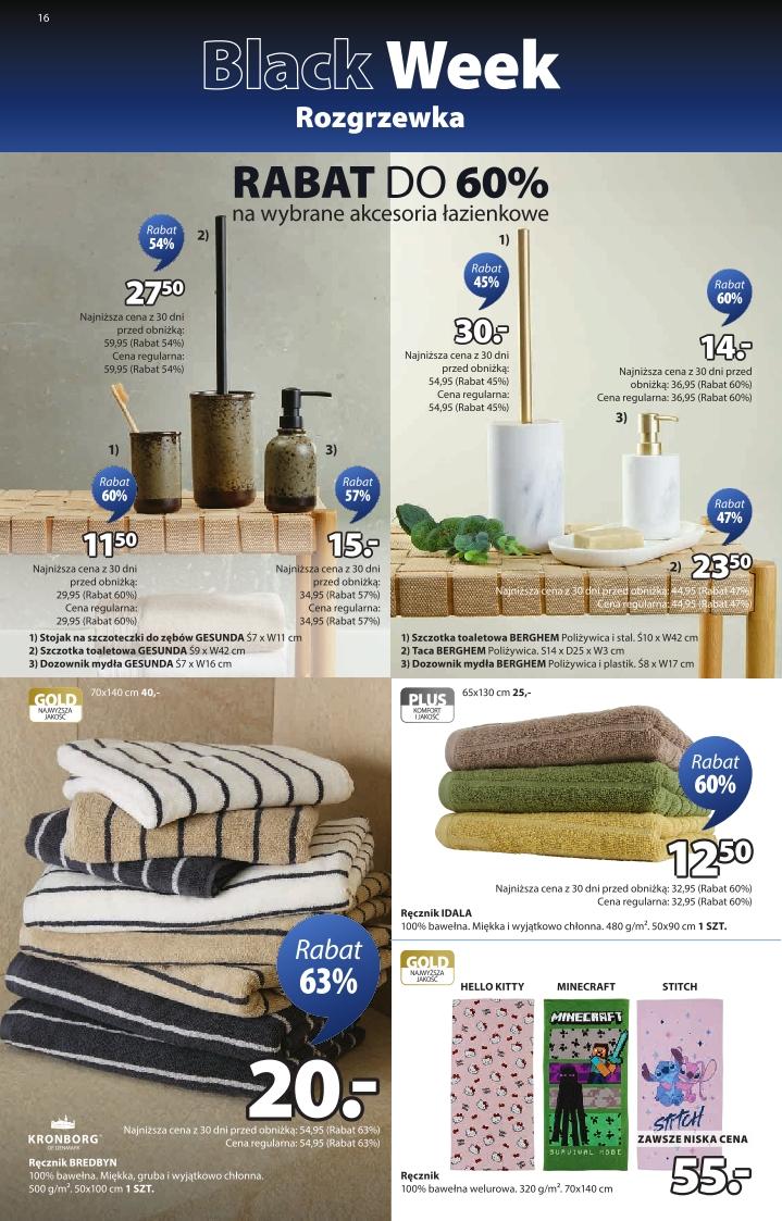 Gazetka promocyjna Jysk str. 16