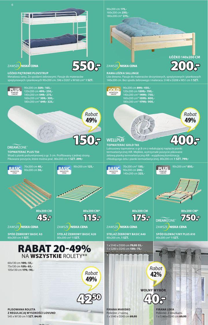 Gazetka promocyjna Jysk str. 6