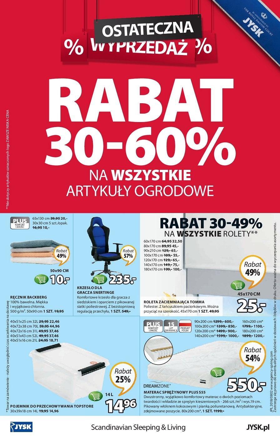 Gazetka promocyjna Jysk str. 8
