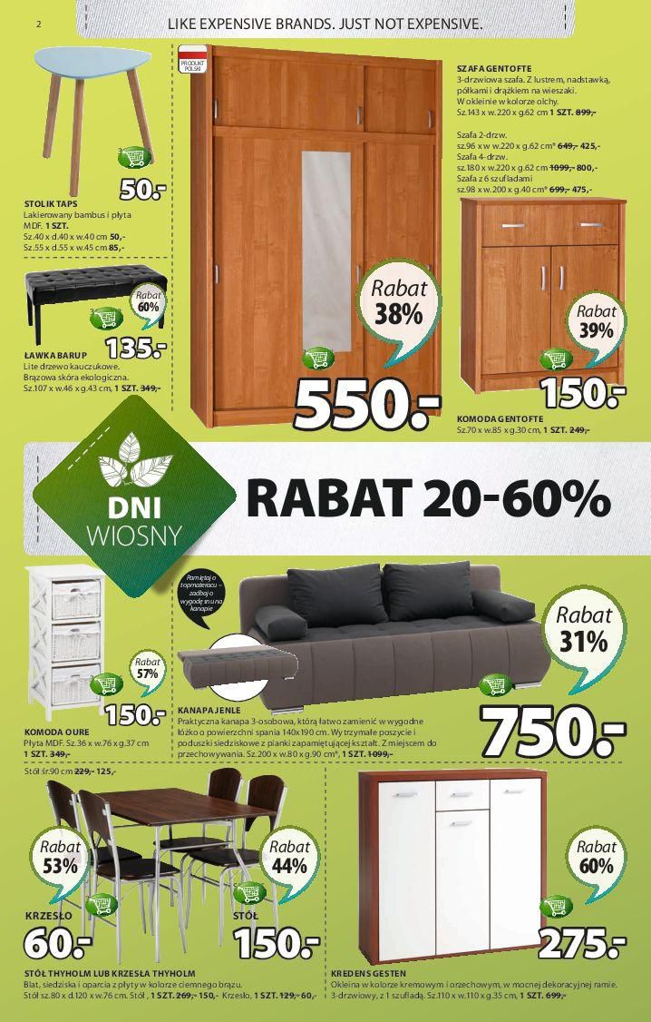 Gazetka promocyjna Jysk str. 2