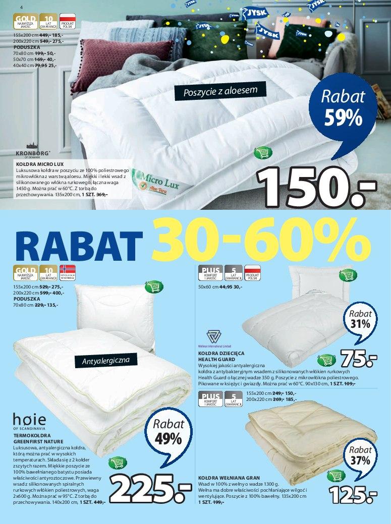 Gazetka promocyjna Jysk str. 4