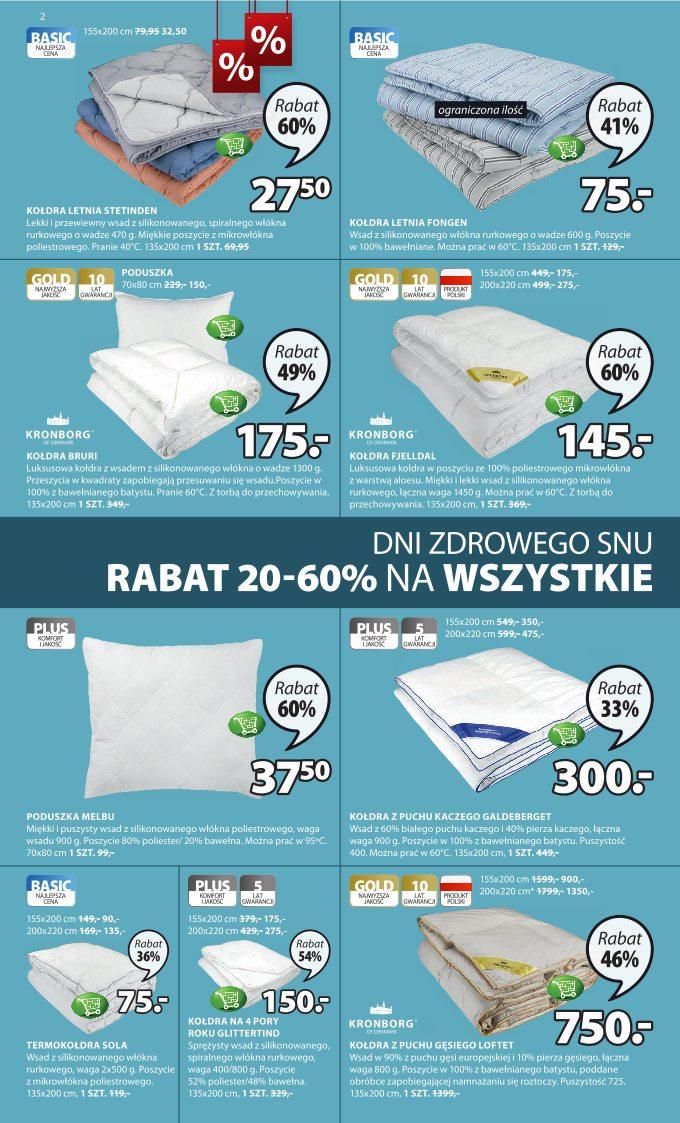 Gazetka promocyjna Jysk str. 2