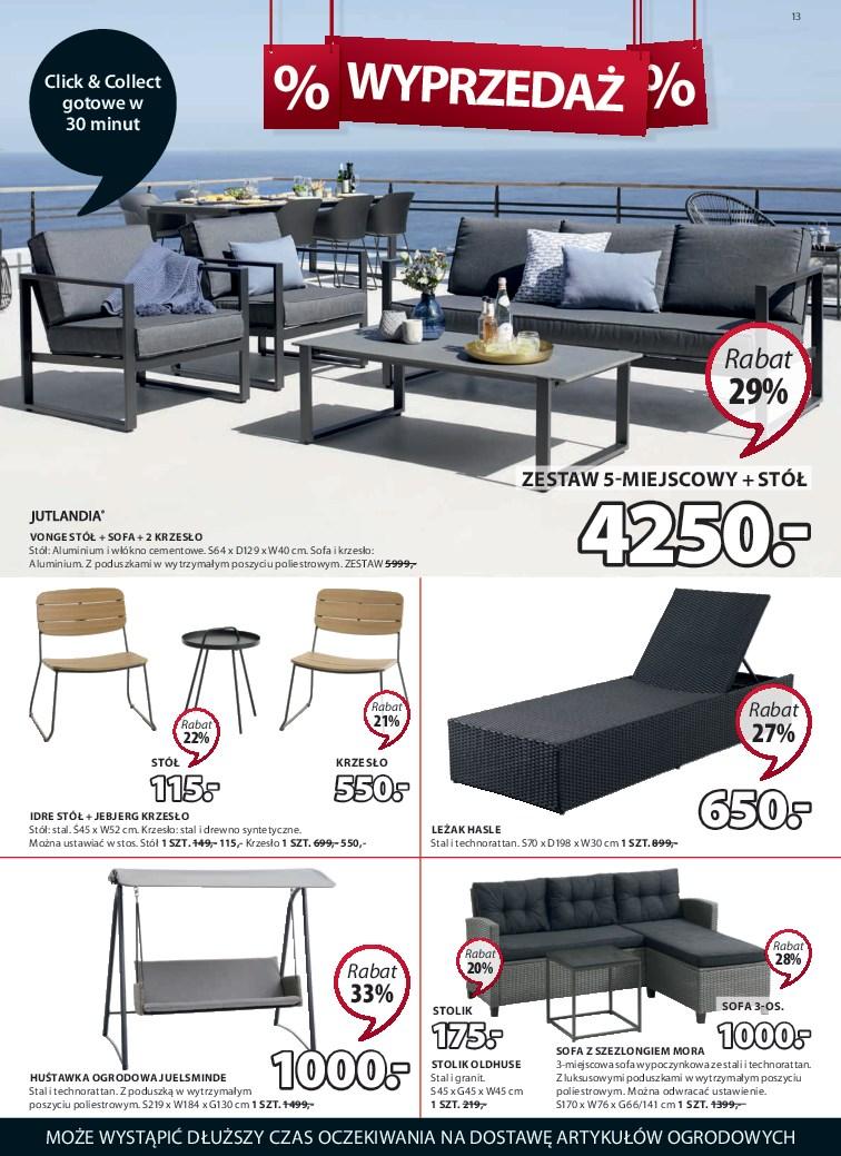 Gazetka promocyjna Jysk str. 13