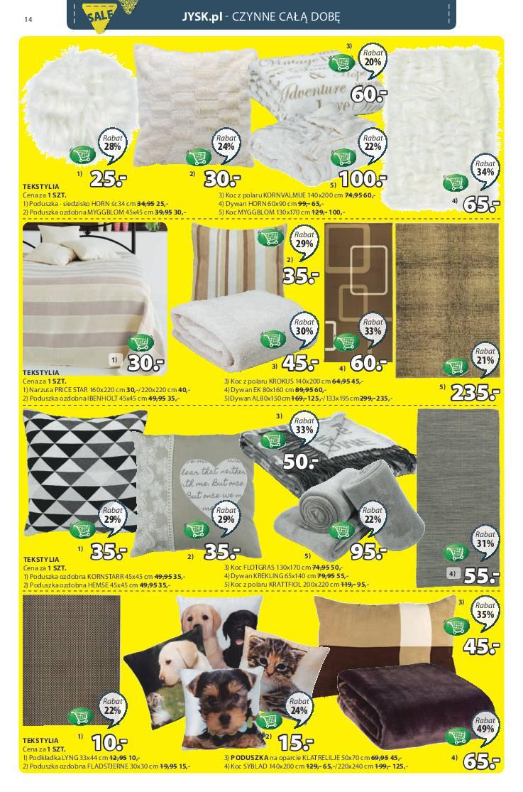 Gazetka promocyjna Jysk str. 14