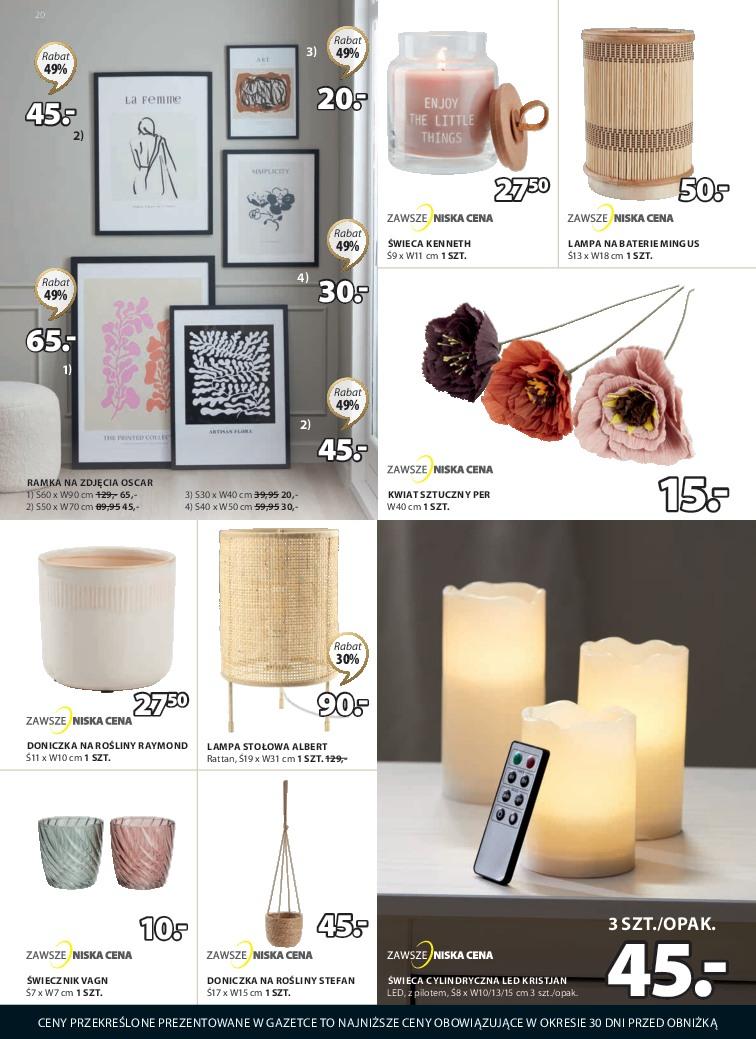 Gazetka promocyjna Jysk str. 20